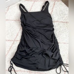 Lands End swimsuit dress one piece size 4 Tall